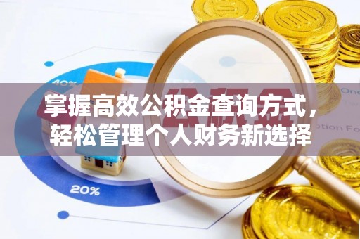 汨罗掌握高效公积金查询方式，轻松管理个人财务新选择