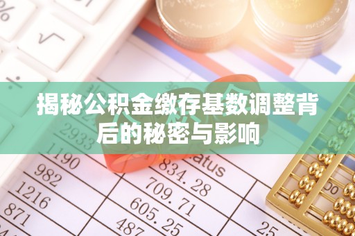 汨罗揭秘公积金缴存基数调整背后的秘密与影响