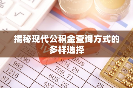 汨罗揭秘现代公积金查询方式的多样选择