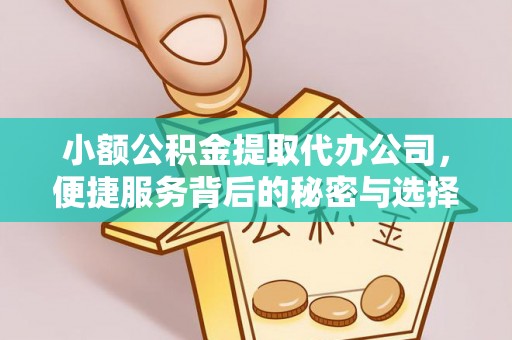 汨罗小额公积金提取代办公司，便捷服务背后的秘密与选择指南